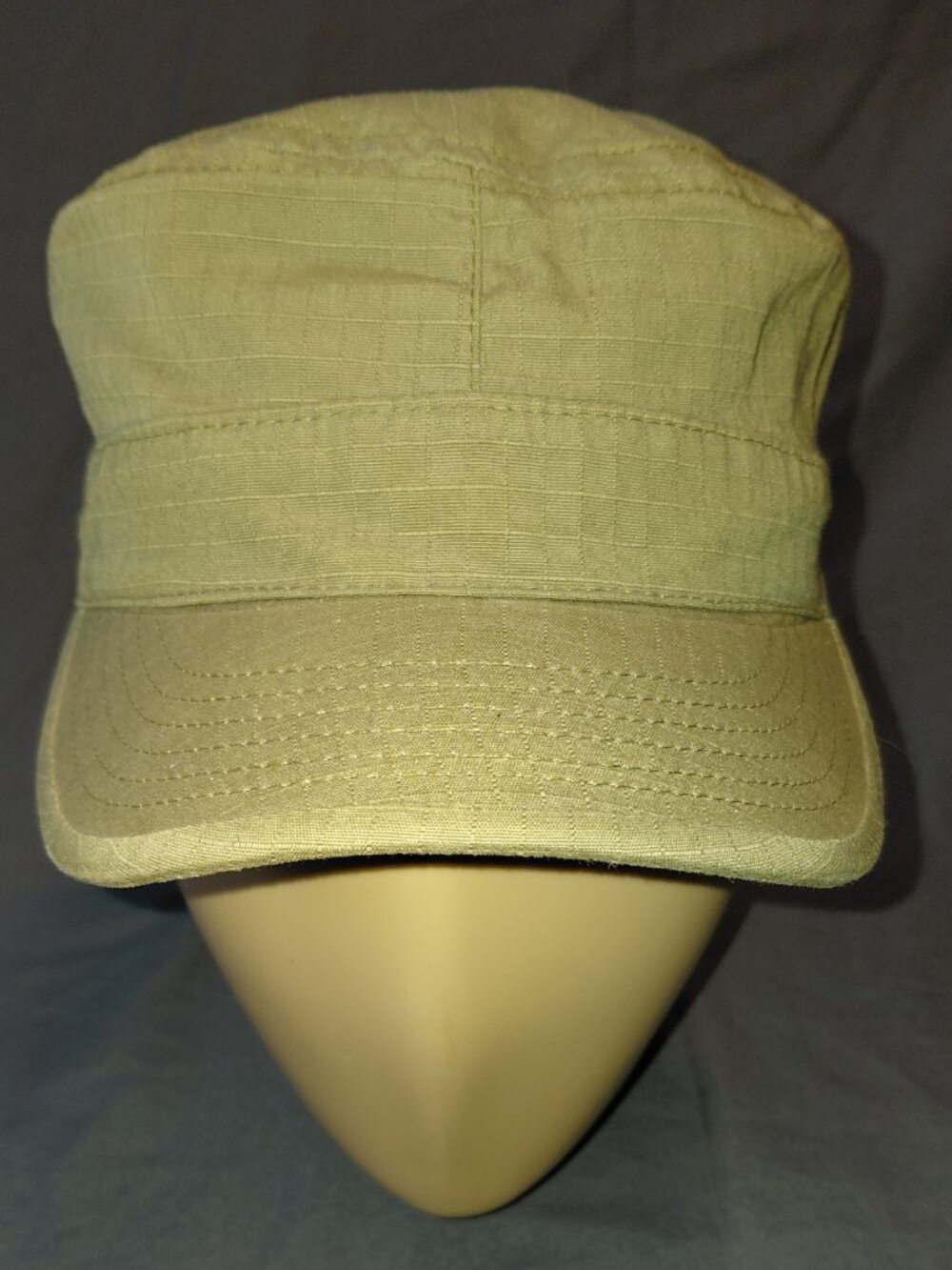 Helly Hansen Vintage Olive Green Military Cadet Patrol Cap Hat - One Size - Picture 2 of 9